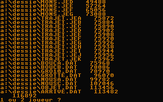 Mini Jeu / Essai Jeu atari screenshot